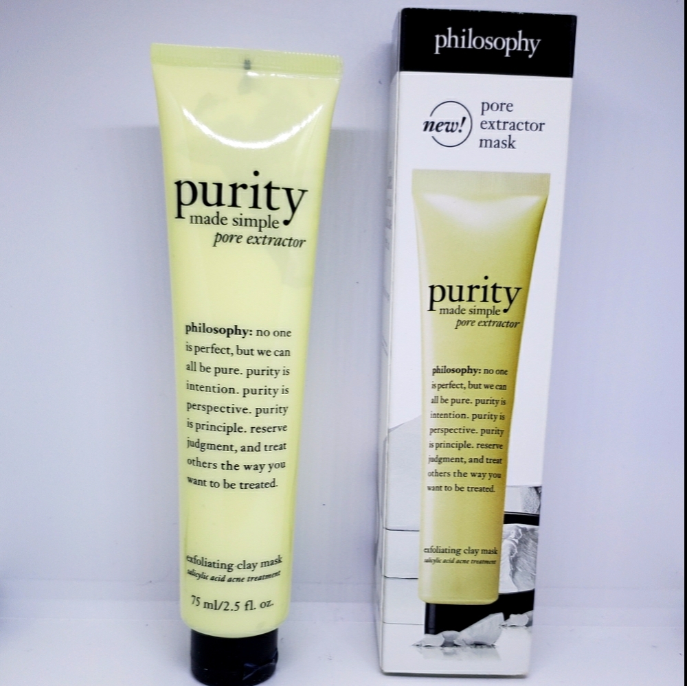 philosophy purity made simple pore extractor mask
